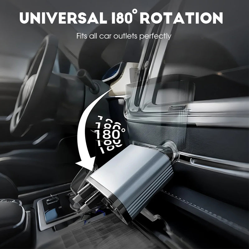 🔋 50% DE RÉDUCTION! 🚗 Chargeur de Voiture Ultra-Rapide avec Câbles Rétractables & Ambiance Lumineuse Étoilée – Charge Rapide, Design Pratique & Parfait Pour Les Déplacements Quotidiens 🌟