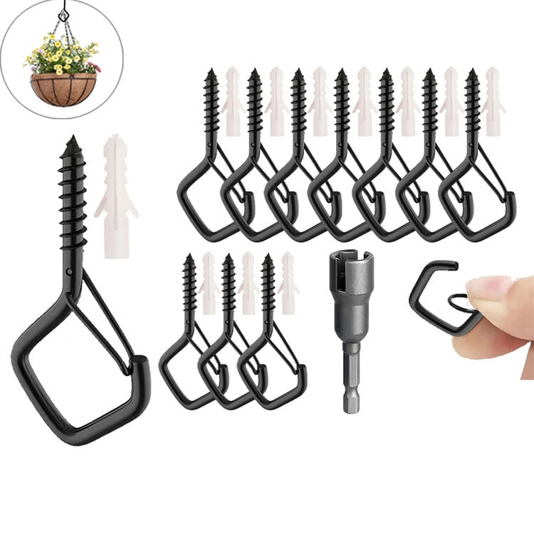 🛠️ -60 % MAINTENANT ! 🔒 Lot de 20 mousquetons carrés – Verrouillage de sécurité, polyvalents et durables pour bonsaïs, bougies et décoration ✨