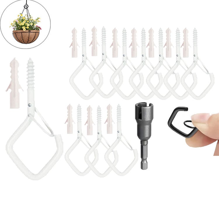 🛠️ -60 % MAINTENANT ! 🔒 Lot de 20 mousquetons carrés – Verrouillage de sécurité, polyvalents et durables pour bonsaïs, bougies et décoration ✨