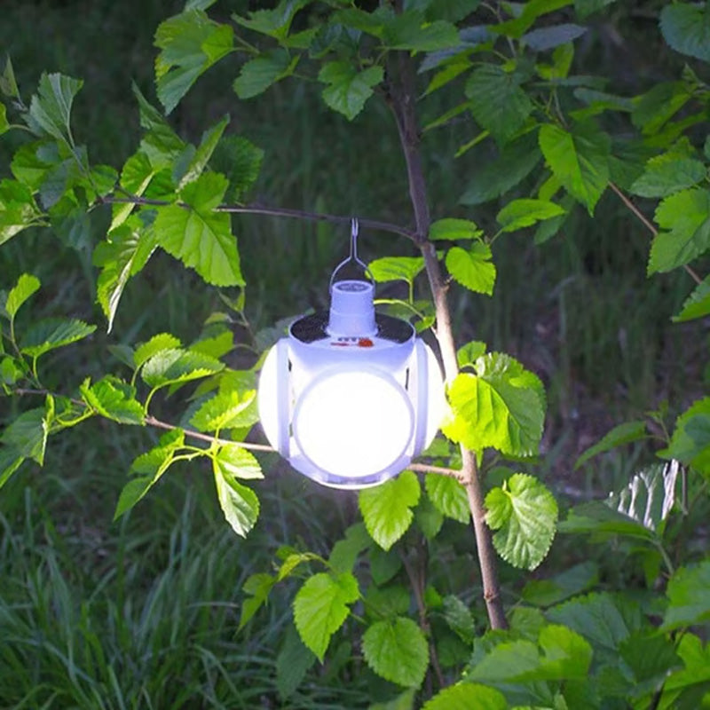 ☀️⚡60 % DE RÉDUCTION ! 🔋🔥Lampe solaire multifonctionnelle et pliable en forme de ballon de football