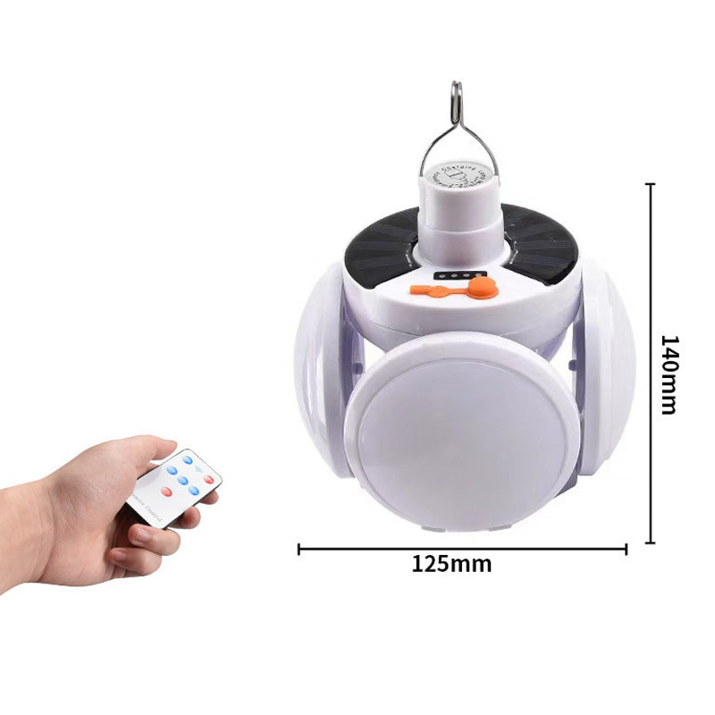 ☀️⚡60 % DE RÉDUCTION ! 🔋🔥Lampe solaire multifonctionnelle et pliable en forme de ballon de football