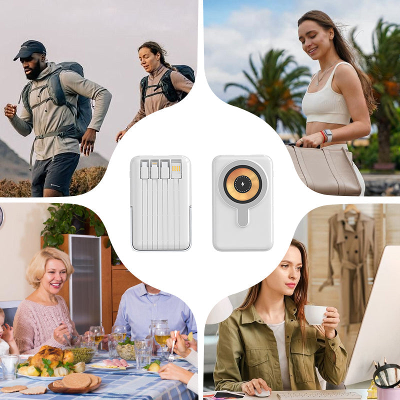 🔋60 % DE RÉDUCTION MAINTENANT ! ⚡ Batterie externe magnétique sans fil 10 000 mAh – Charge rapide, design élégant et compatibilité universelle 🔌