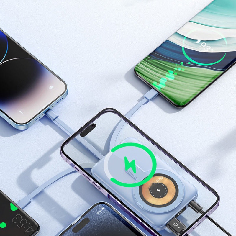 🔋60 % DE RÉDUCTION MAINTENANT ! ⚡ Batterie externe magnétique sans fil 10 000 mAh – Charge rapide, design élégant et compatibilité universelle 🔌