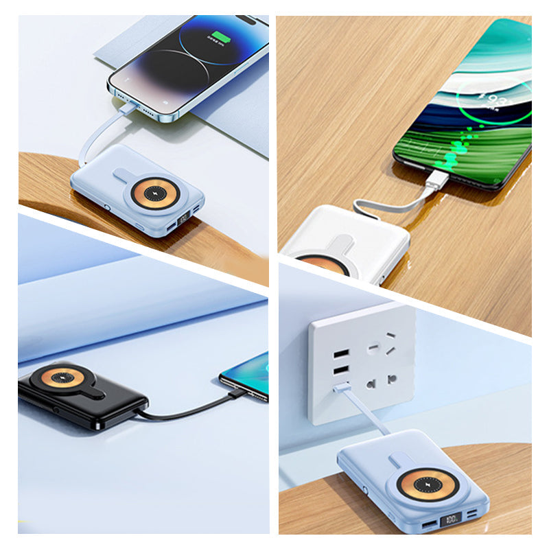 🔋60 % DE RÉDUCTION MAINTENANT ! ⚡ Batterie externe magnétique sans fil 10 000 mAh – Charge rapide, design élégant et compatibilité universelle 🔌