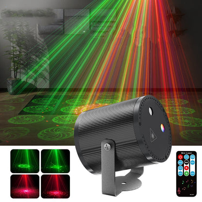 📢📢60 % DE RÉDUCTION MAINTENANT !!🎇 Projecteur laser DJ avec 7 modes d'éclairage et télécommande