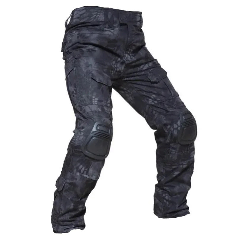 🪖👖 60 % DE RÉDUCTION ! 🔥Pantalon cargo tactique pour homme avec genouillères intégrées – Conçu pour la mobilité, la durabilité et un rangement prêt à l'emploi