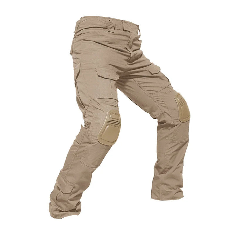 🪖👖 60 % DE RÉDUCTION ! 🔥Pantalon cargo tactique pour homme avec genouillères intégrées – Conçu pour la mobilité, la durabilité et un rangement prêt à l'emploi