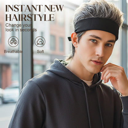 🧢 60 % DE RÉDUCTION ! 🎤 Perruque/chapeau hip-hop unisexe – Style grunge, doux et confortable, parfait pour les fêtes et les déguisements ✨