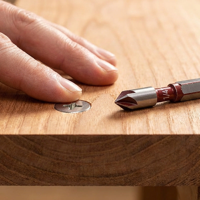 🛠️60 % DE RÉDUCTION MAINTENANT ! 🔩 Jeu de forets à fraiser pour le travail du bois (5 ou 3 pièces) – Trous nets et affleurants, durable et rapide ⚙️