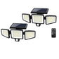 🪔 50% DE RÉDUCTION! ☀️ Lampe Solaire d‘Extérieur – Télécommande, 3 Modes d‘Éclairage & Étanche IP65 pour Jardin et Allée ✨