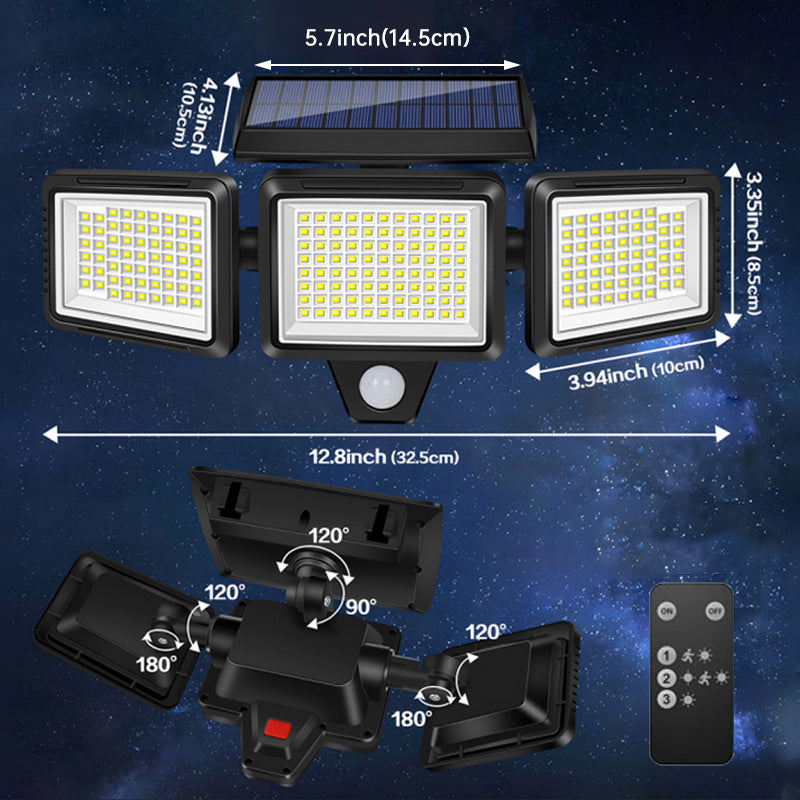 🪔 50% DE RÉDUCTION! ☀️ Lampe Solaire d‘Extérieur – Télécommande, 3 Modes d‘Éclairage & Étanche IP65 pour Jardin et Allée ✨