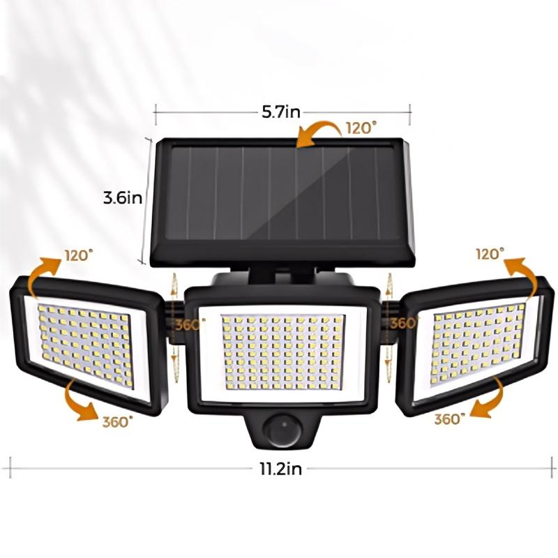 🪔 50% DE RÉDUCTION! ☀️ Lampe Solaire d‘Extérieur – Télécommande, 3 Modes d‘Éclairage & Étanche IP65 pour Jardin et Allée ✨