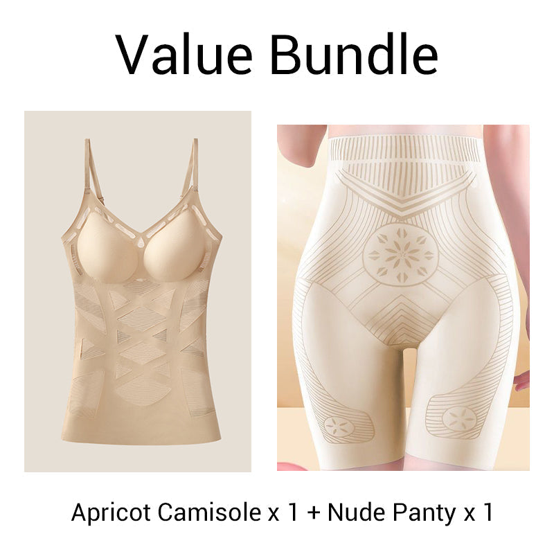 🌸DERNIER JOUR DE L'OFFRE SPÉCIALE - 60 % DE RÉDUCTION💕Débardeur gainant sans coutures pour femme avec soutien-gorge intégré