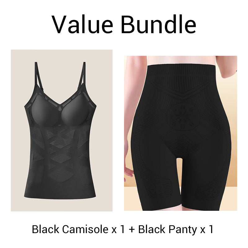 🌸DERNIER JOUR DE L'OFFRE SPÉCIALE - 60 % DE RÉDUCTION💕Débardeur gainant sans coutures pour femme avec soutien-gorge intégré