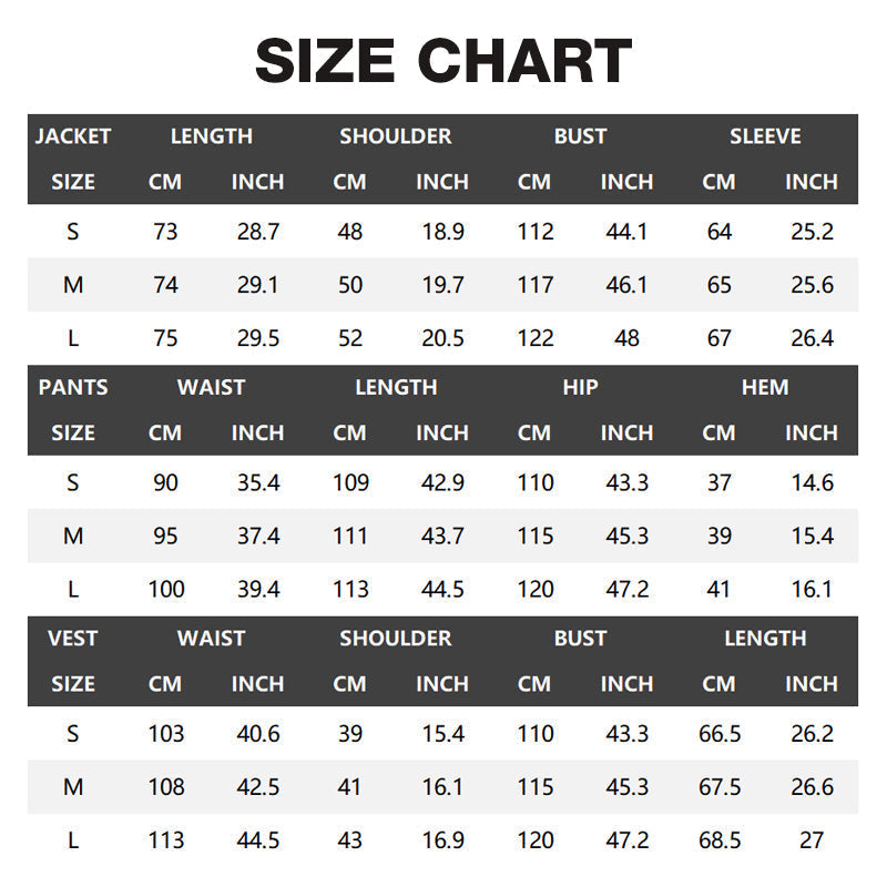 👔 60 % DE RÉDUCTION MAINTENANT ! 🕴️ Costume 3 pièces slim fit pour homme – Coupe ajustée, tissu haut de gamme et parfait pour les occasions formelles 🤵