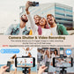 📸 Support multifonctionnel pour smartphone | Poignée anti-tremblement · Rotation à 180° pour passer du mode paysage au mode portrait · Se replie pour servir de support de bureau