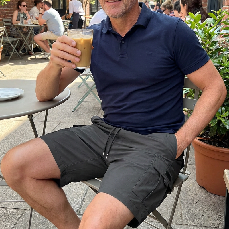 👖60 % DE RÉDUCTION MAINTENANT🔥Shorts cargo décontractés pour hommes avec taille élastique