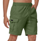👖60 % DE RÉDUCTION MAINTENANT🔥Shorts cargo décontractés pour hommes avec taille élastique
