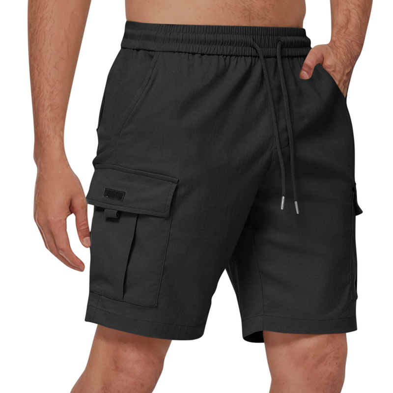 👖60 % DE RÉDUCTION MAINTENANT🔥Shorts cargo décontractés pour hommes avec taille élastique