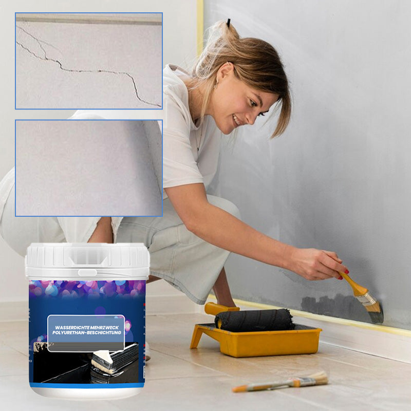 🛡️ 60 % DE RÉDUCTION ! 🏠 Revêtement polyuréthane imperméable – Protection polyvalente, facile à appliquer et durable ✨