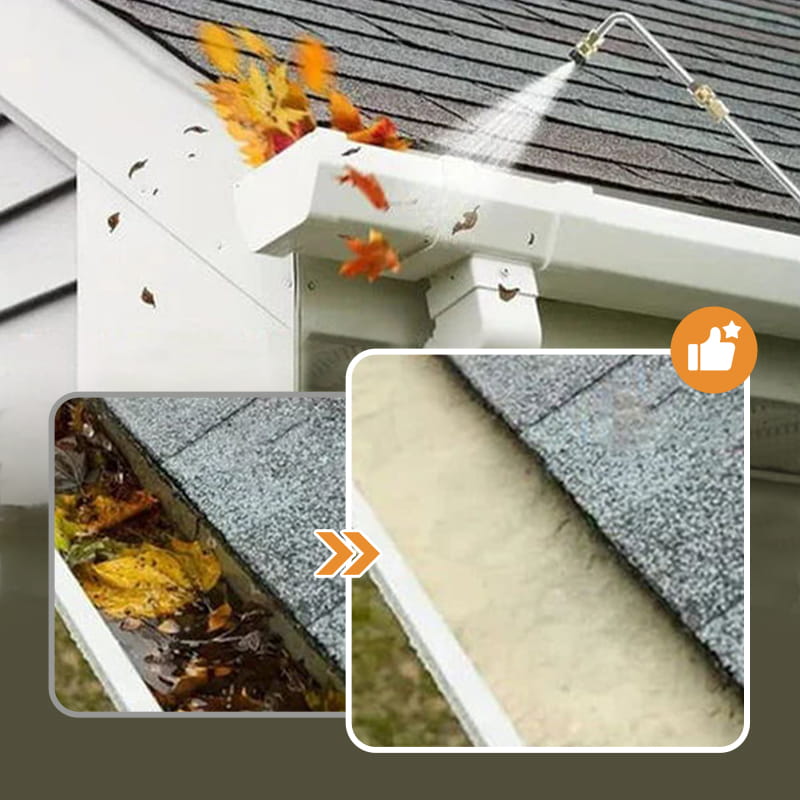 🎁 OFFRE À DURÉE LIMITÉE : 50 % DE RÉDUCTION ! 💥 Lance télescopique pour nettoyeur haute pression 4000 PSI — Nettoyage complet de la maison 3 en 1 ✨