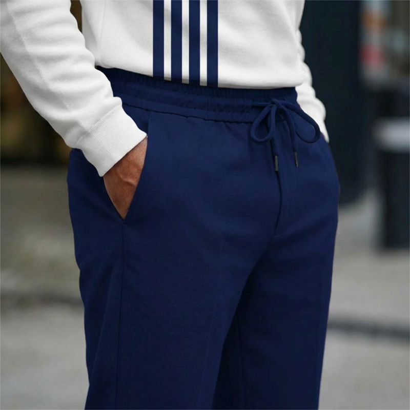 🔈🔈60 % DE RÉDUCTION🔥Ensemble pull et pantalon imprimé graphique pour homme