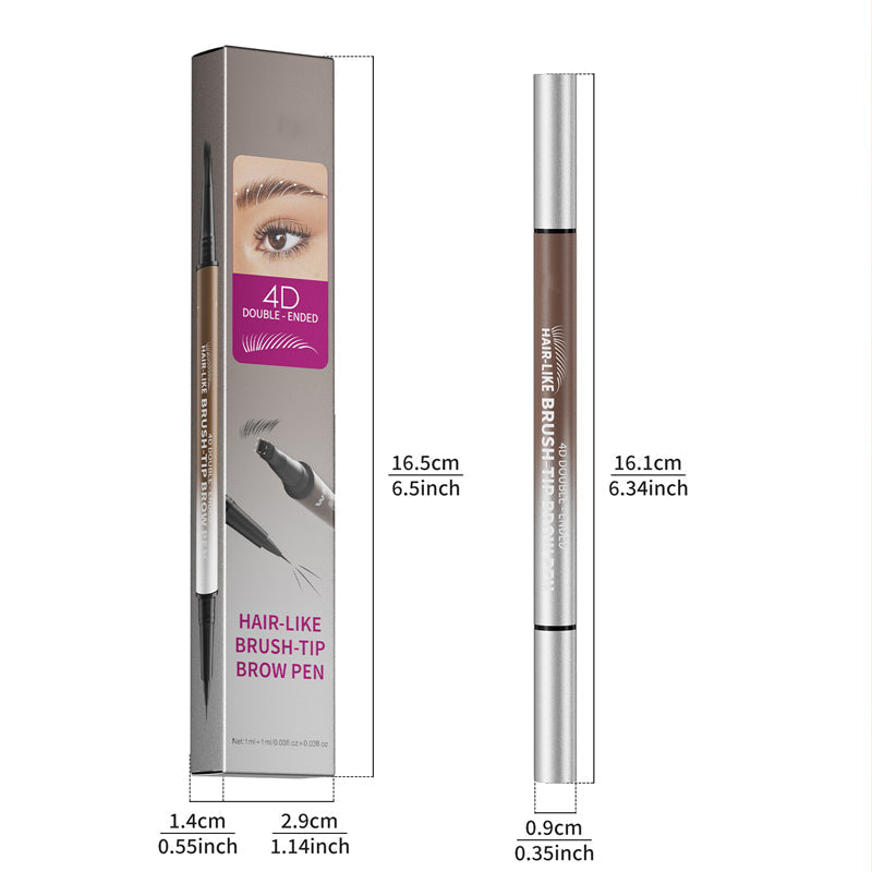 ✨️OFFRES SPÉCIALES - 60 % DE RÉDUCTION✨️Crayon à sourcils liquide 2-en-1 waterproof