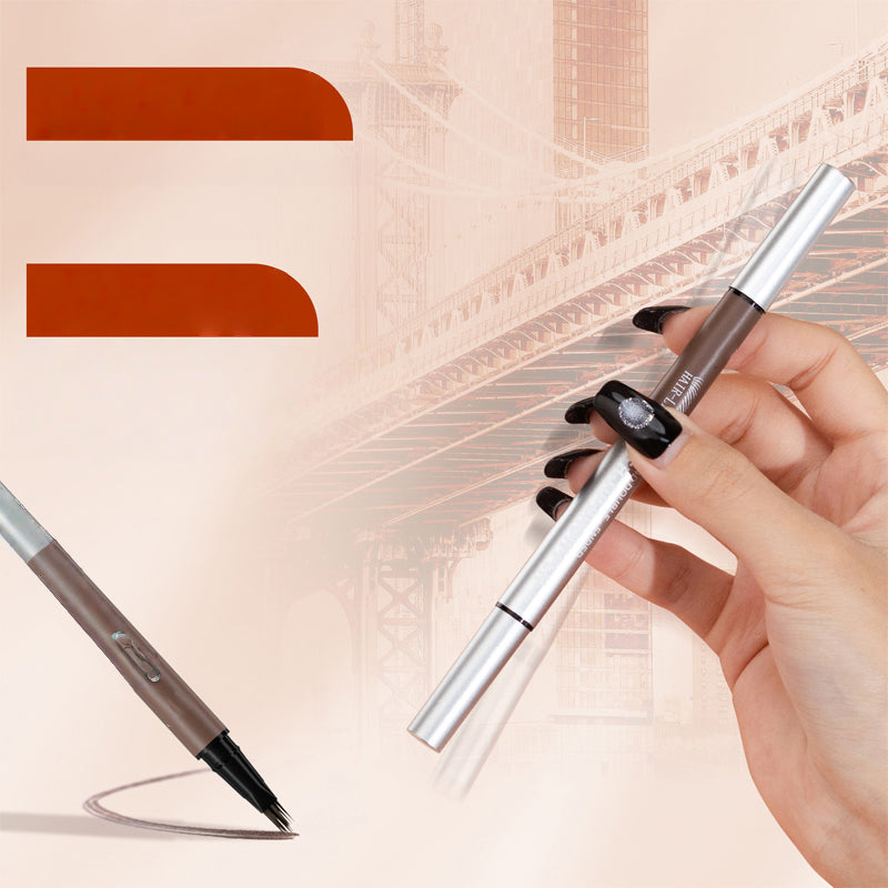 ✨️OFFRES SPÉCIALES - 60 % DE RÉDUCTION✨️Crayon à sourcils liquide 2-en-1 waterproof