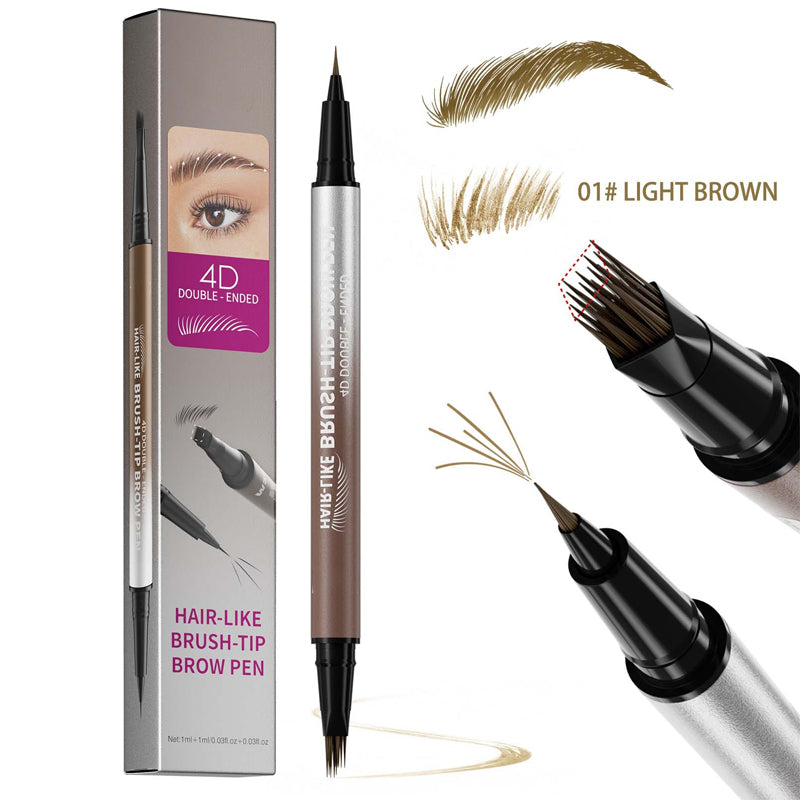 ✨️OFFRES SPÉCIALES - 60 % DE RÉDUCTION✨️Crayon à sourcils liquide 2-en-1 waterproof