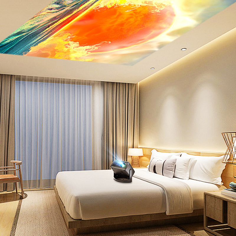 🔈🔈60 % DE RÉDUCTION📺Projecteur intelligent Full HD à mise au point automatique