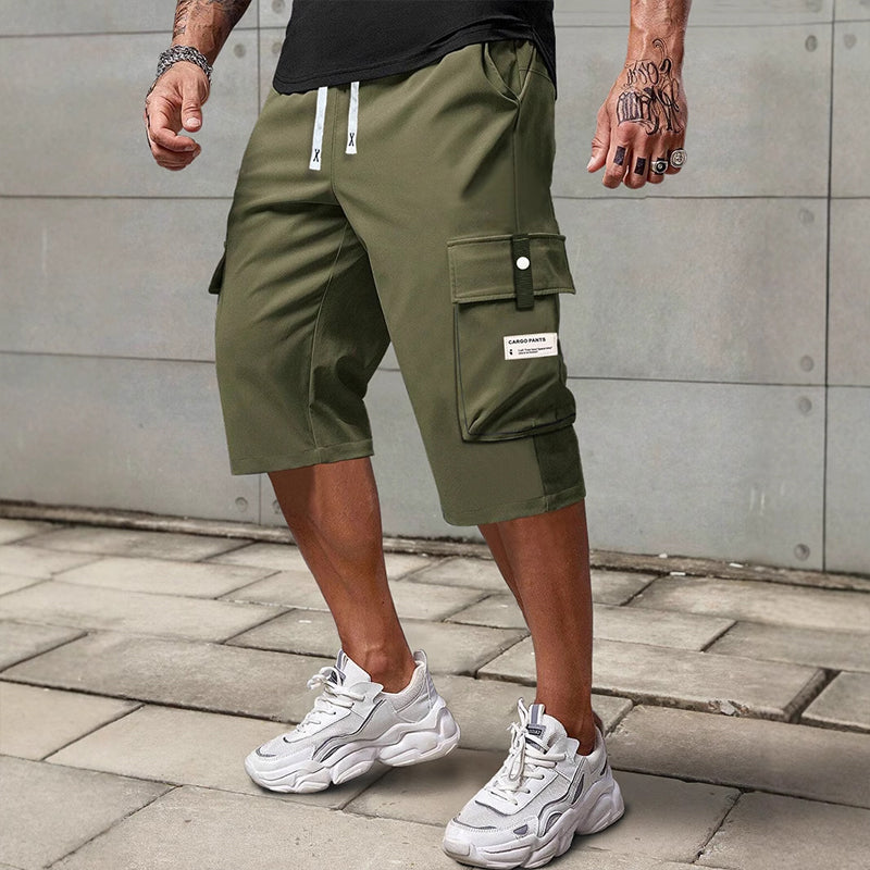 🔈🔈 NOUVEAUTÉS 2026 - 60 % DE RÉDUCTION 🔥👖 Pantalon cargo capri décontracté à cordon pour homme