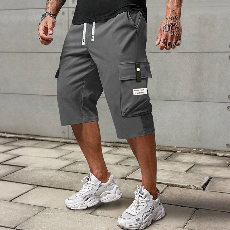 🔈🔈 NOUVEAUTÉS 2026 - 60 % DE RÉDUCTION 🔥👖 Pantalon cargo capri décontracté à cordon pour homme
