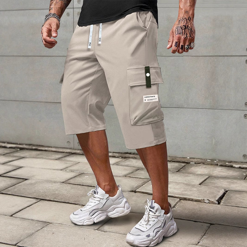 🔈🔈 NOUVEAUTÉS 2026 - 60 % DE RÉDUCTION 🔥👖 Pantalon cargo capri décontracté à cordon pour homme