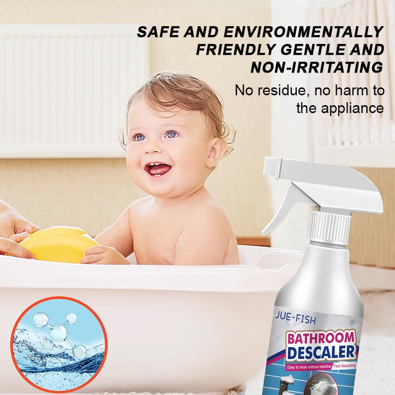 Mousse nettoyante multi-usages pour salles de bains