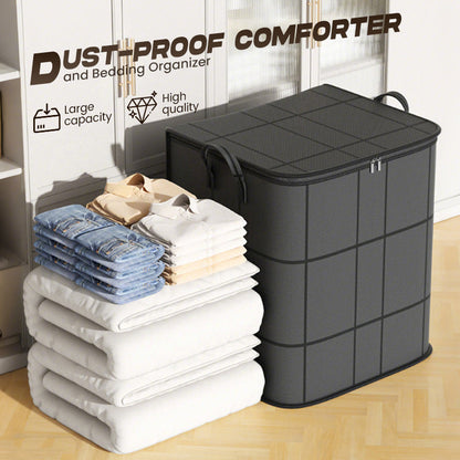 📢📢50% DE RÉDUCTION !! ⏰ Housse de Protection pour Couette & Linge de Lit – Grande Capacité, Tissu Non Tissé Résistant & Design Pliable pour Un Rangement Optimisé 🌿