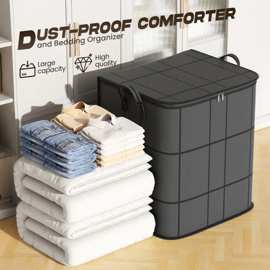 🧺 50 % DE RÉDUCTION ! 🛏️ Housses de protection pour couettes et linge de lit – grande capacité, tissu non-tissé résistant et conception pliable – idéales pour le rangement saisonnier 🌿