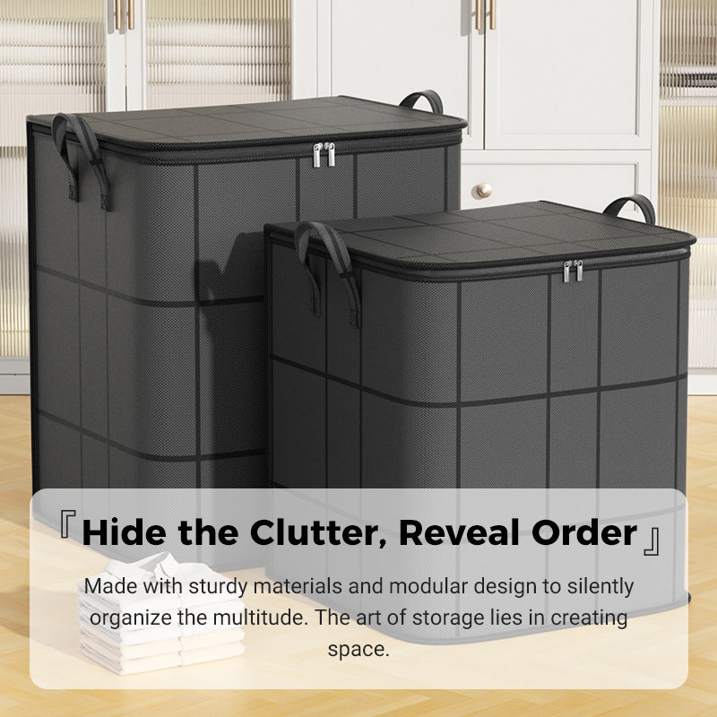 📢📢50% DE RÉDUCTION !! ⏰ Housse de Protection pour Couette & Linge de Lit – Grande Capacité, Tissu Non Tissé Résistant & Design Pliable pour Un Rangement Optimisé 🌿