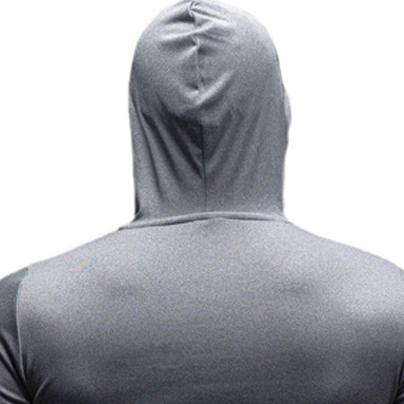 🔥NOUVEAU MODÈLE 2026 - 60 % DE RÉDUCTION 💪 Sweat à capuche de fitness à manches longues pour homme, coupe ajustée et extensible