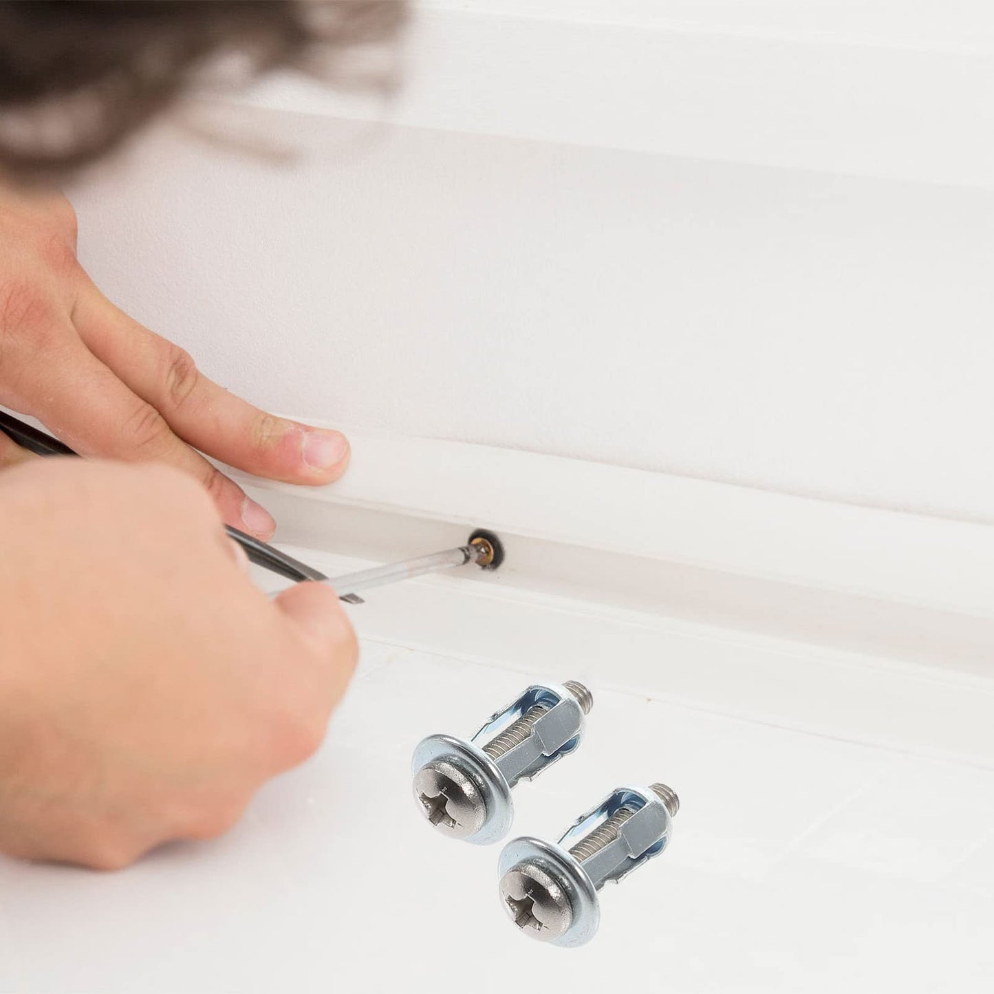 ❄️Fraîcheur estivale : 50 % de réduction !🔩Chevilles métalliques pour cloisons sèches – Chevilles à expansion robustes pour étagères, crochets, lampes et fixations murales