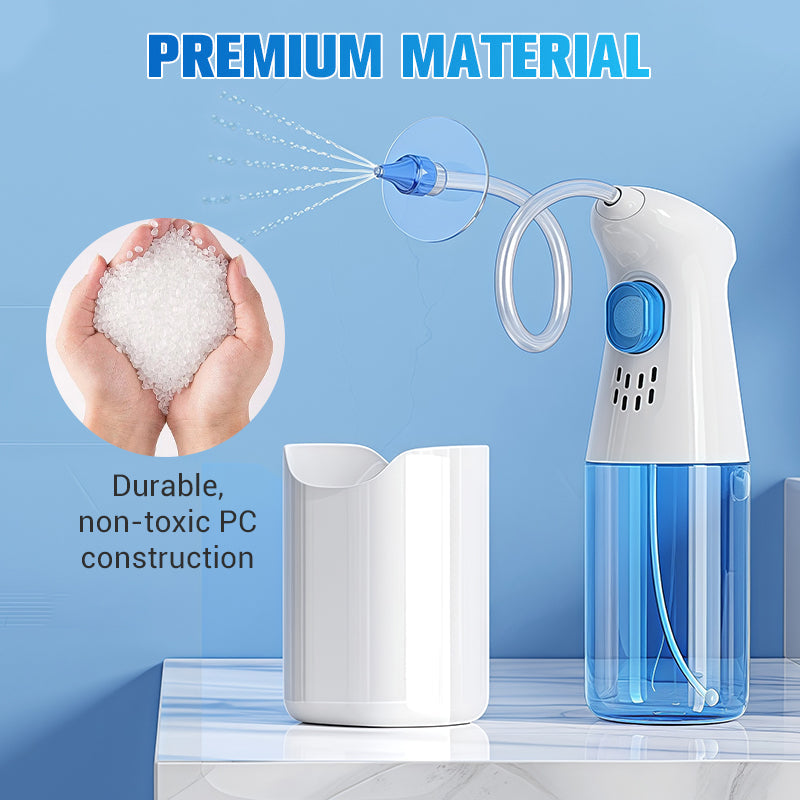👂 OFFRE SPÉCIALE ! ⚡Système Manuel d’Irrigation Auriculaire – Nettoyage en Douceur, 5 Jets & Embouts Sécurisés 🧼👂