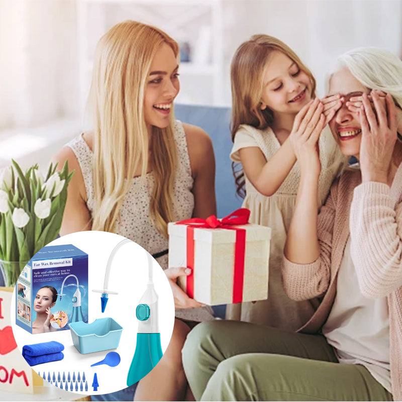 👂 OFFRE SPÉCIALE ! ⚡Système Manuel d’Irrigation Auriculaire – Nettoyage en Douceur, 5 Jets & Embouts Sécurisés 🧼👂