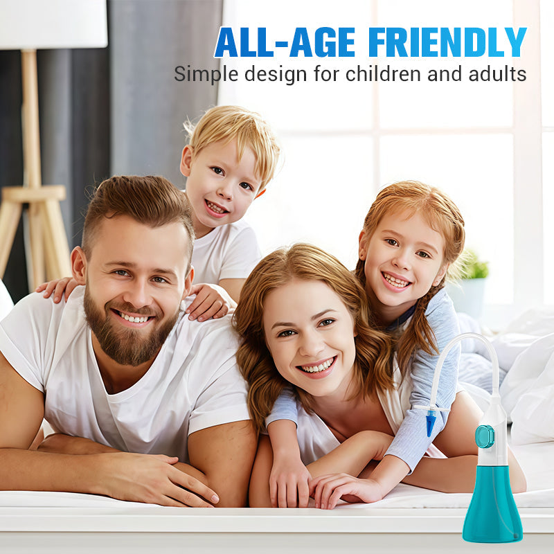 👂 OFFRE SPÉCIALE ! ⚡Système Manuel d’Irrigation Auriculaire – Nettoyage en Douceur, 5 Jets & Embouts Sécurisés 🧼👂