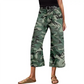 💎 60 % DE RÉDUCTION ! 💎 Pantalon court camouflage décontracté à jambes larges – Taille haute, coupe fluide et style urbain affirmé (S–3XL) 🌿👖