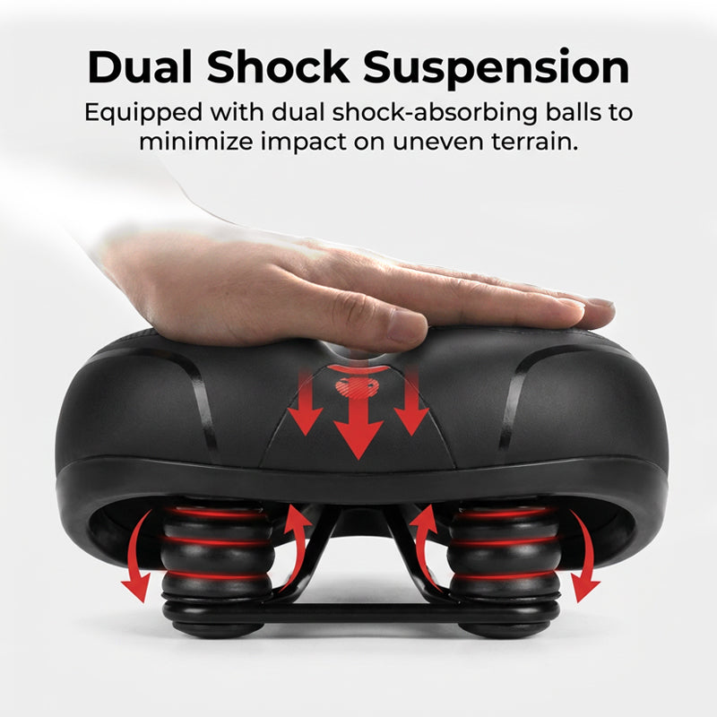 🔈🔈60 % DE RÉDUCTION🚲Selle de vélo ergonomique et respirante avec mousse à mémoire de forme🔥