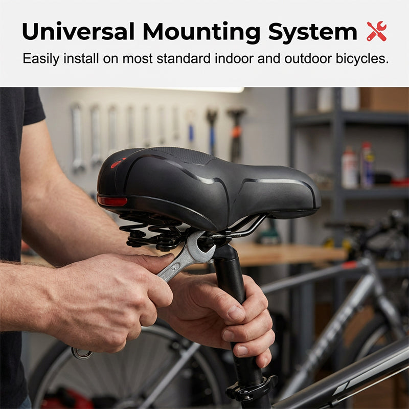 🔈🔈60 % DE RÉDUCTION🚲Selle de vélo ergonomique et respirante avec mousse à mémoire de forme🔥