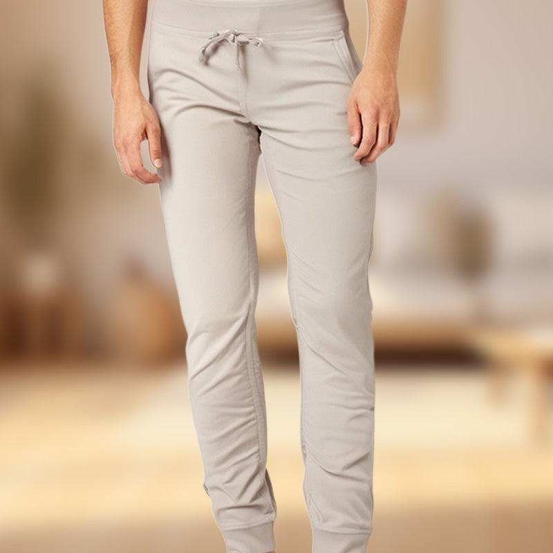 👖60 % DE RÉDUCTION ! 🔥Pantalon de survêtement court à taille élastiquée avec cordon de serrage – Polyester doux, longueur capri et poches latérales (6 couleurs, tailles S à 3XL) 👖🌸