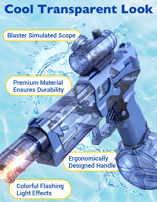 🌊SOLDES D'ÉTÉ - 60 % DE RÉDUCTION🔫💦Pistolet à eau « Ice Explosion » en mode rapide