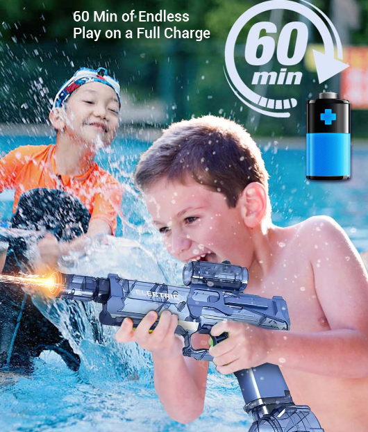 🌊SOLDES D'ÉTÉ - 60 % DE RÉDUCTION🔫💦Pistolet à eau « Ice Explosion » en mode rapide