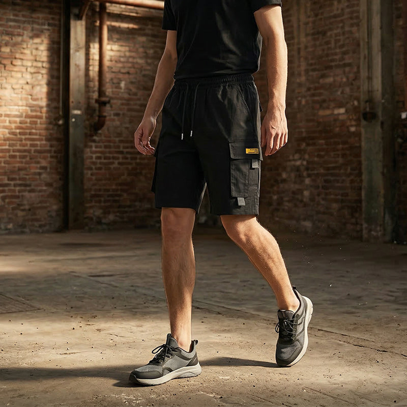 🔥SOLDES D'ÉTÉ 2026🔥 Short cargo décontracté pour homme avec cordon de serrage à la taille