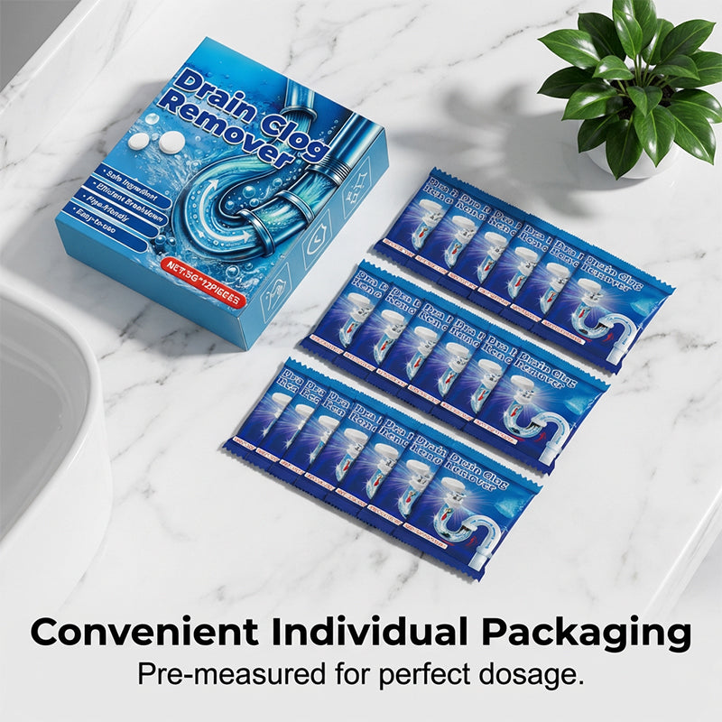 🧼 2 achetés, 3 offerts ! ⏰ Pastilles effervescentes pour déboucher les canalisations – dissolvent efficacement les cheveux, la graisse et les saletés – agissent rapidement et en douceur – pour la cuisine, la salle de bain et l'évier